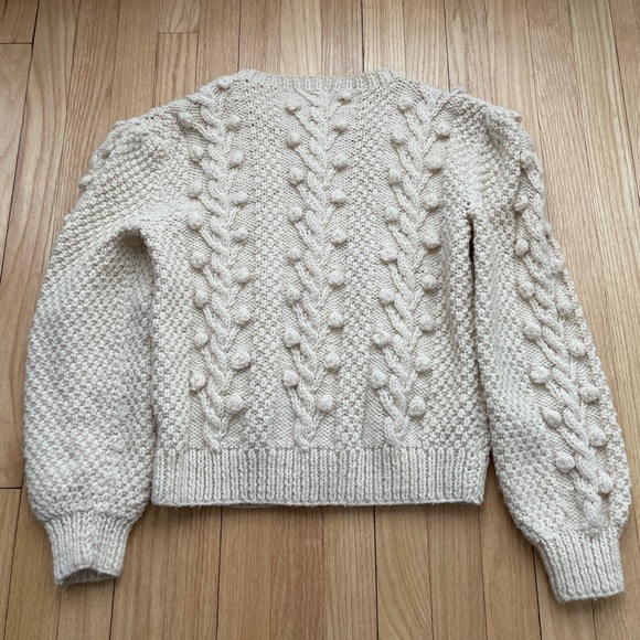 Vintage Handmade Cardigan Wool - Picture 5 of 7